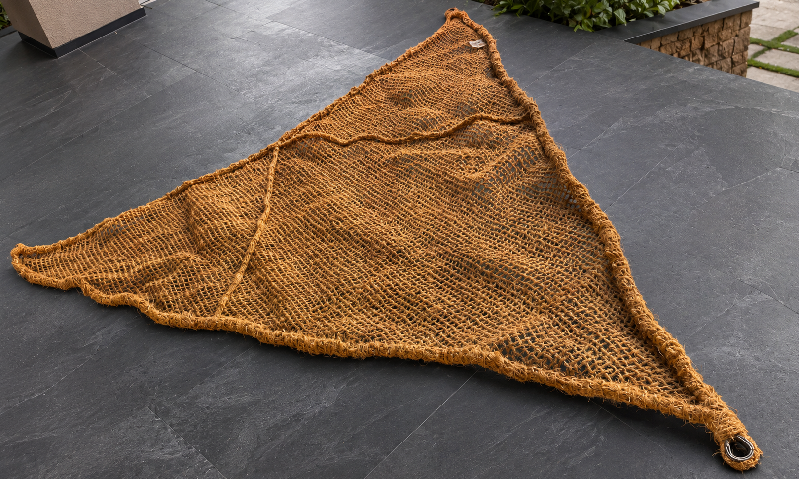Schaduwdoek van kokosvezel - <strong>driehoek</strong>