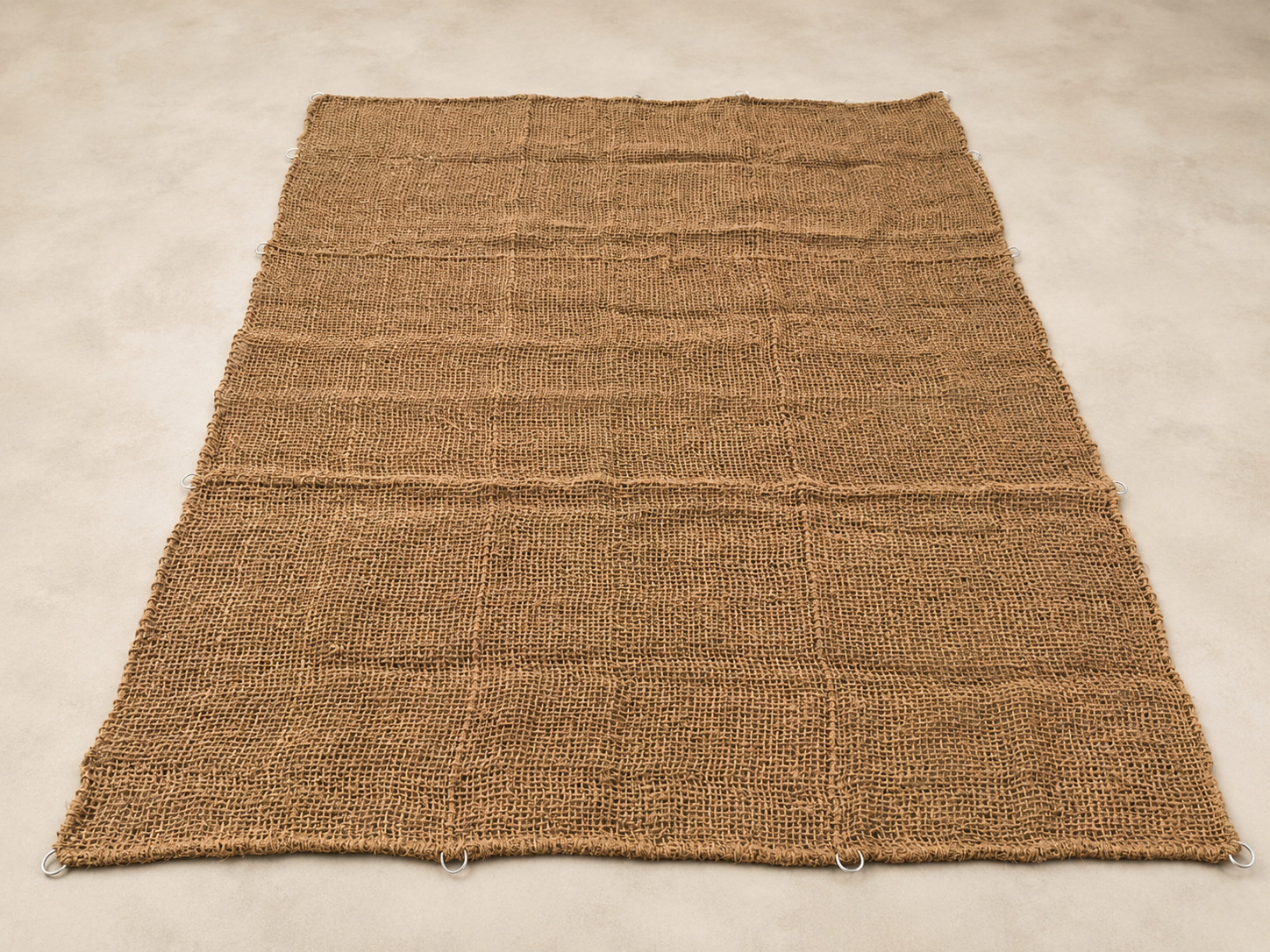 Schaduwdoek van kokosvezel - <strong>rechthoek</strong>